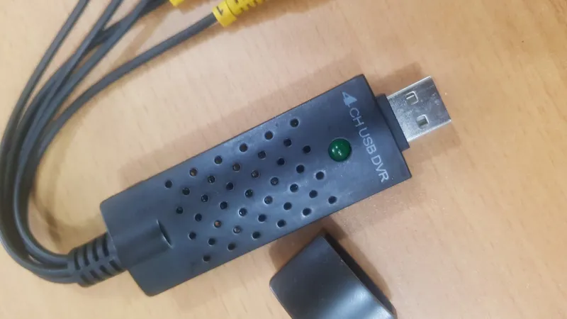 کارت USB کپچر و تستر دوربین 4 کانال