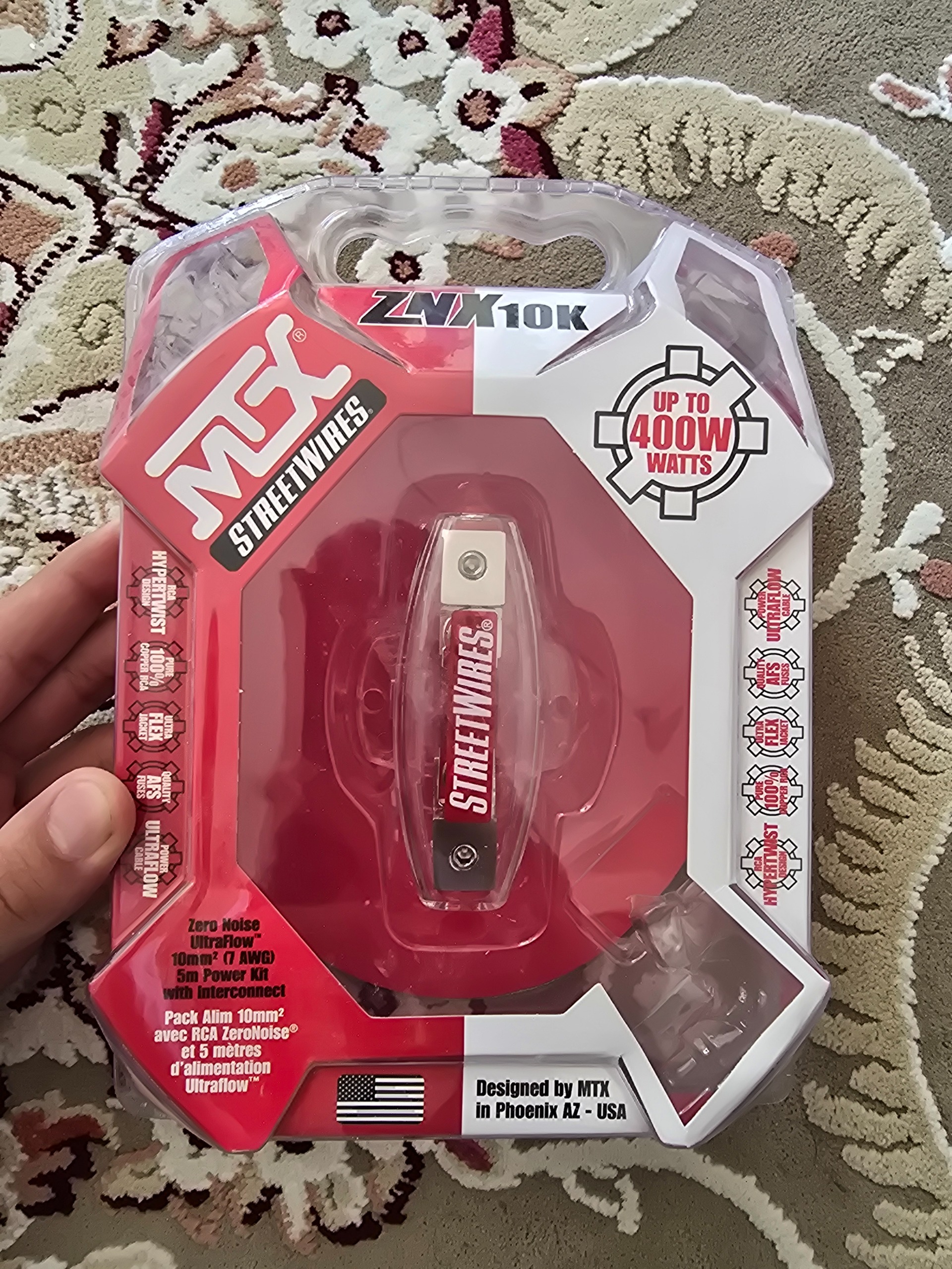 کابل برق گیج 7 برند MTX آمریکا