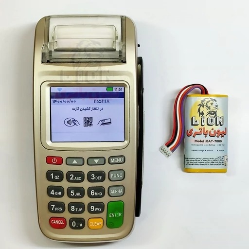 باتری اصلی کارتخوان AMP 7000 شرکت به پرداخت ملت