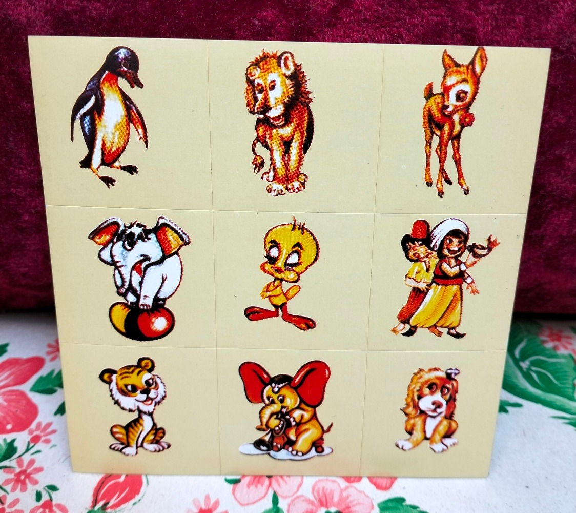 برچسب سندباد و کارتونها آکبند قدیمی