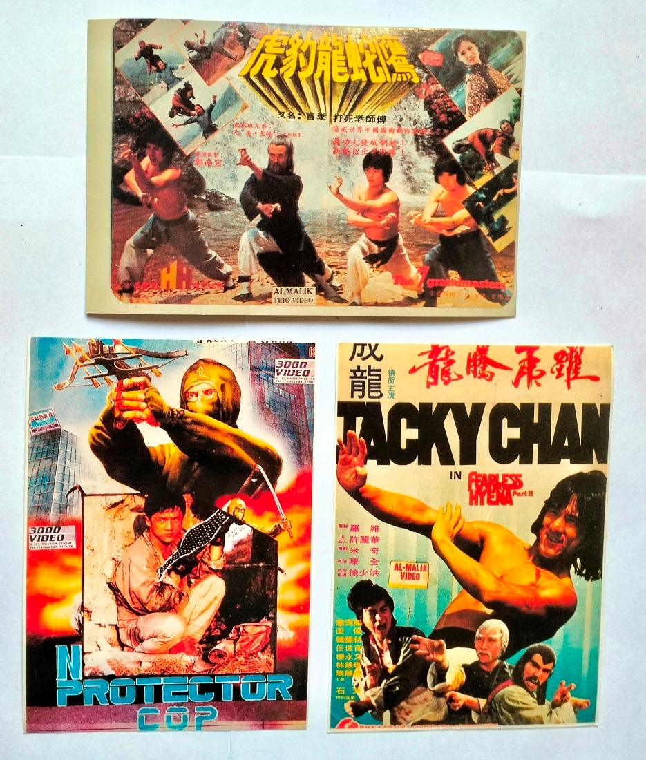 3 عدد عکس دوربینی نینجا و رزمی آکبند قدیمی