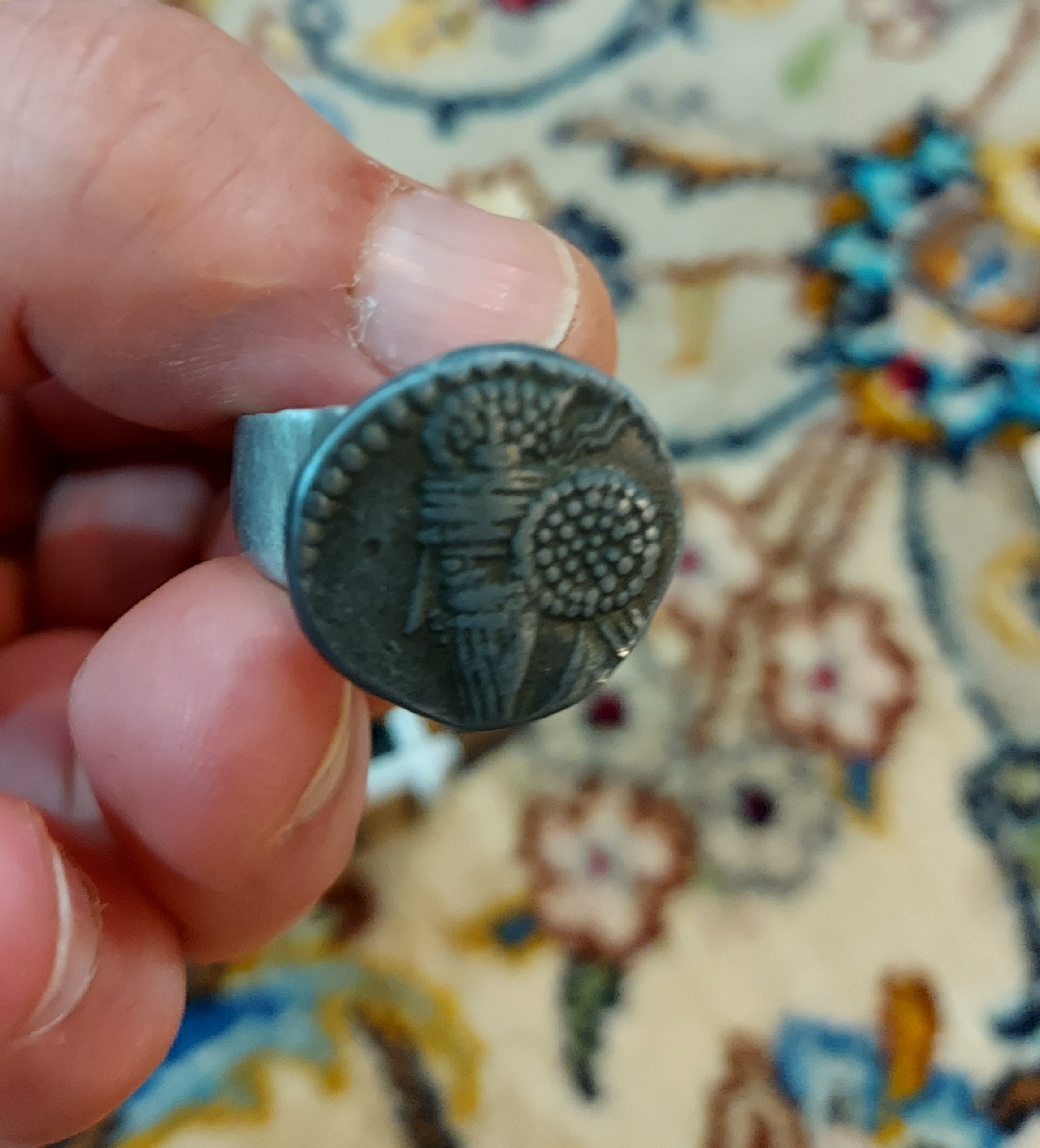 انگشتر قدیمی خسرو خان یکم