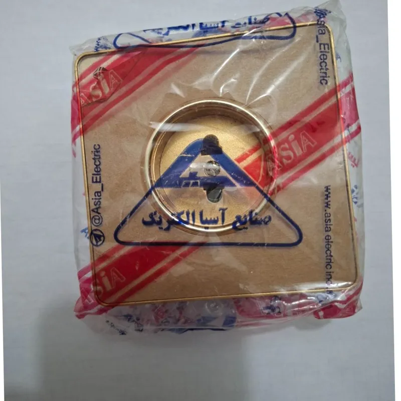 پریز برق آسیا مدل کریستال بدون ارت