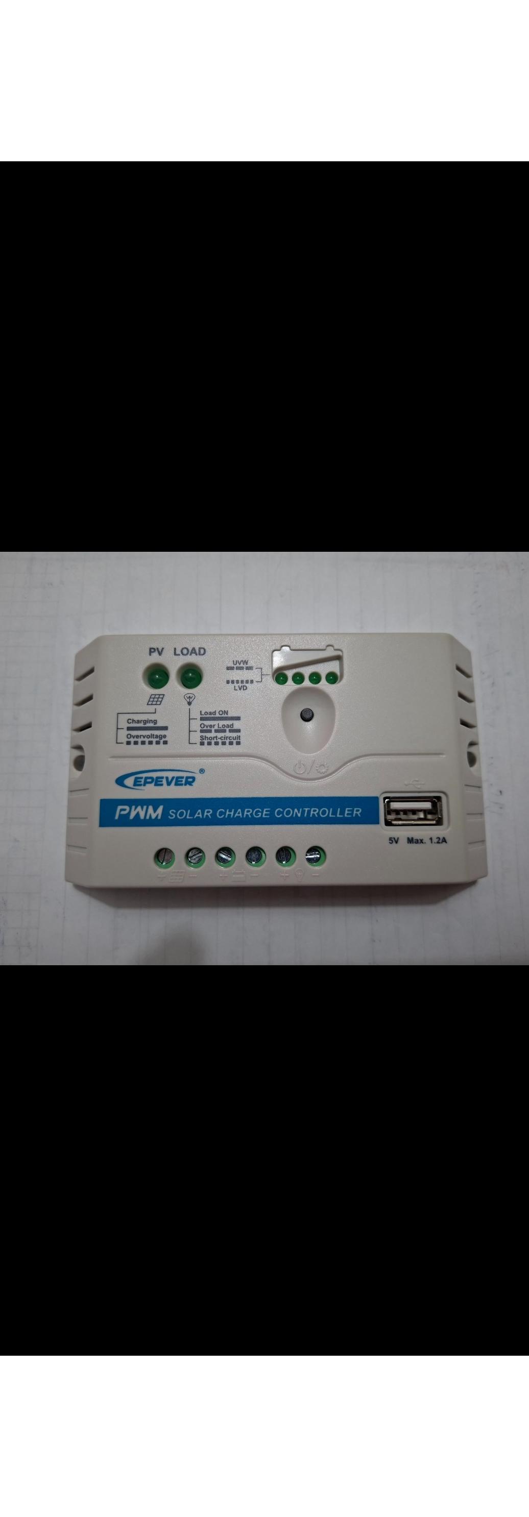 شارژ کنترلر خورشیدی مدل LS1012EU ظرفیت 10 آمپر