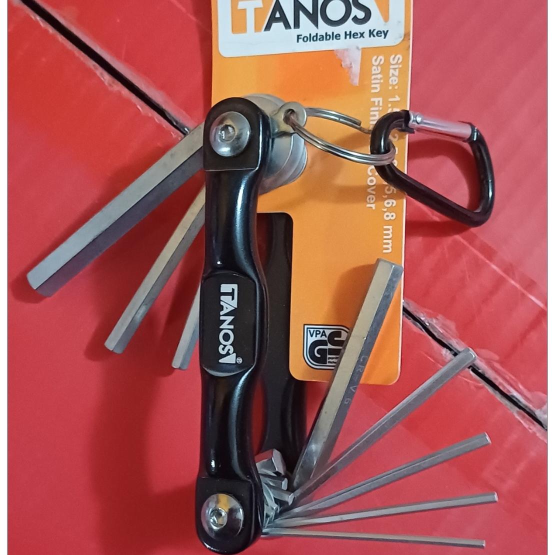 سری 8 عددی آلن تاشو 6 گوش تانوس TANOS TACH20