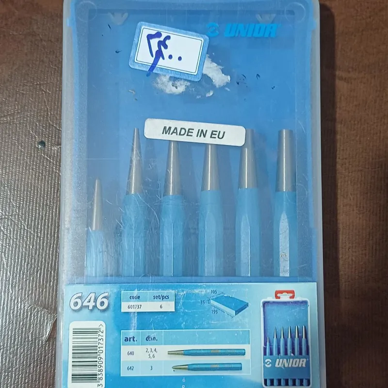 ست 6 عددی سنبه برند جهانی یونیور اسلوونی UNIOR