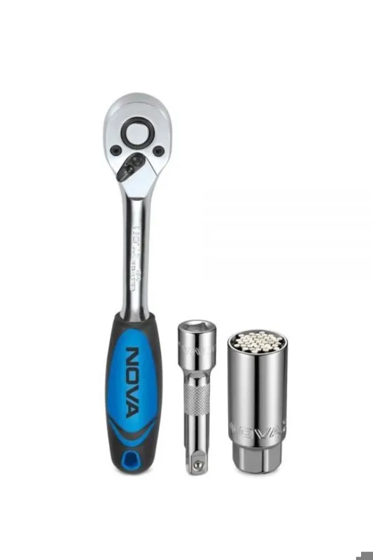 آچار بکس همه کاره 3 تیکه نووا NOVA