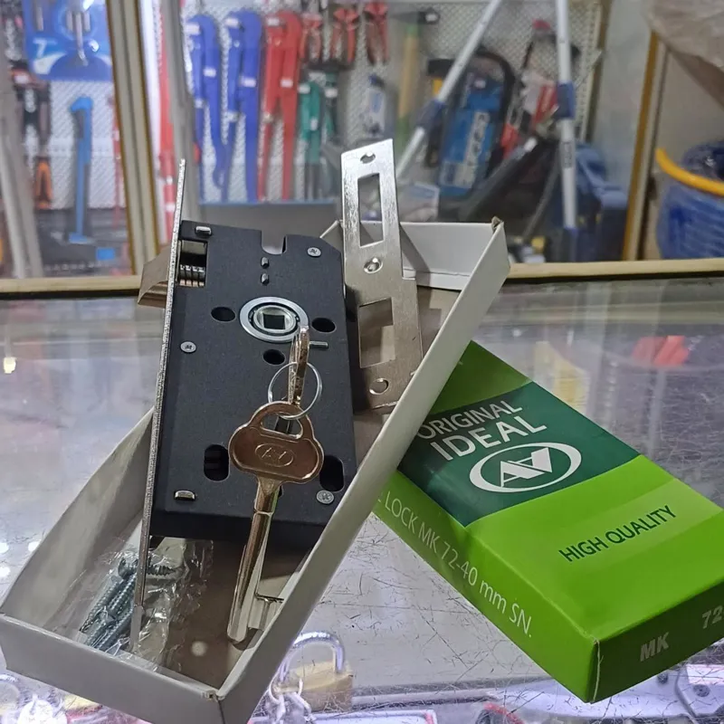 قفل کلیدی درب چوبی 6/5 سانت درجه 1 ایده آل IDEAL