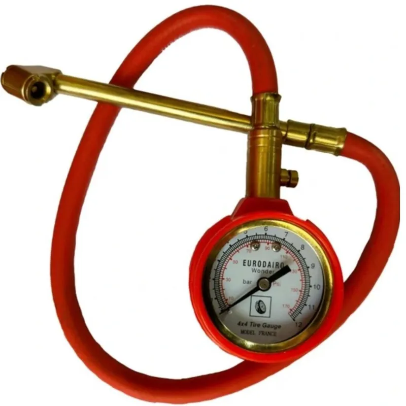 گیج باد لاستیک خودرو نازل دو طرفه برنجی MICHELLN