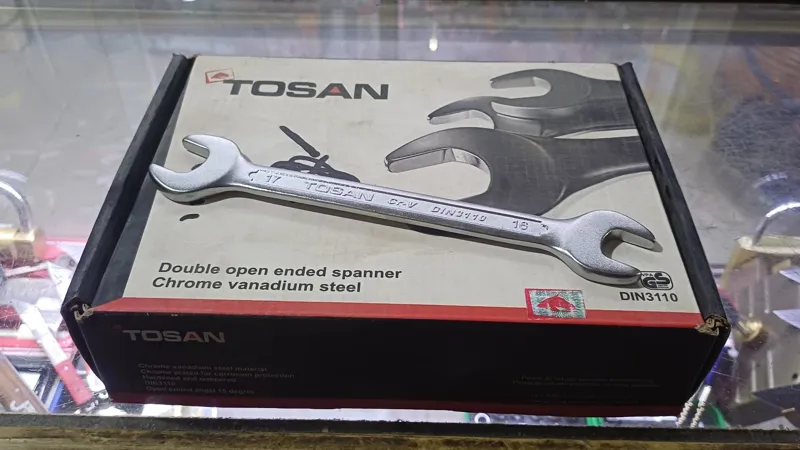 آچار دوسر تخت 17×16 توسن دارای DIN3110 آلمان