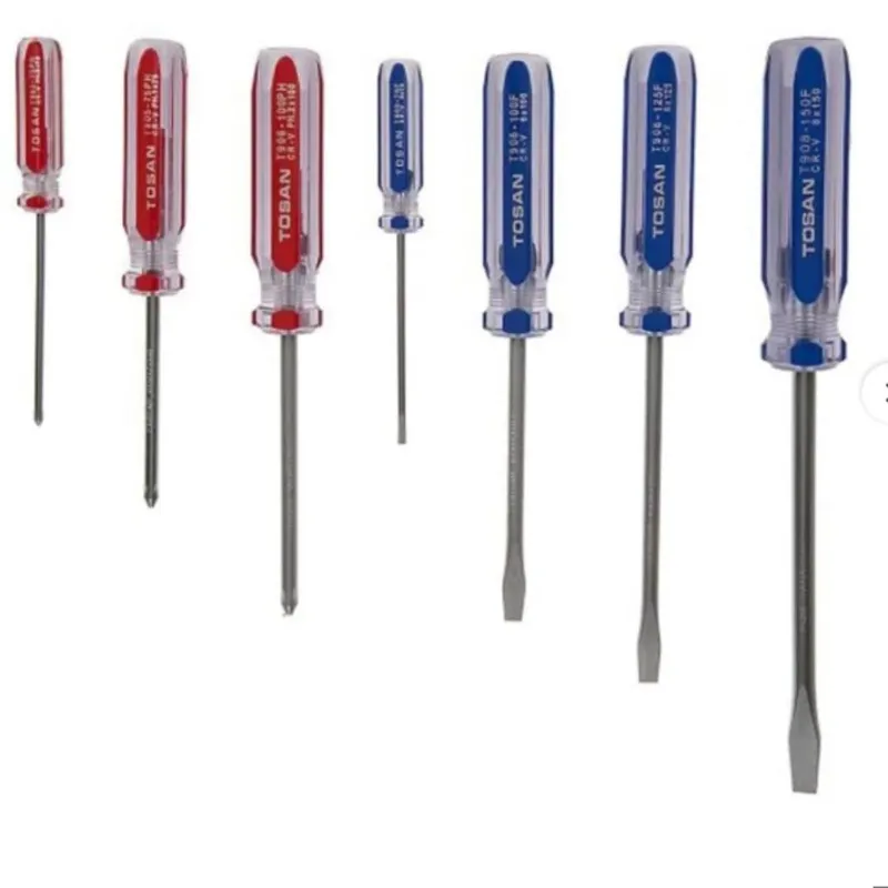 پیچ گوشتی کریستالی کمیاب سری 7 عددی توسن TOSAN