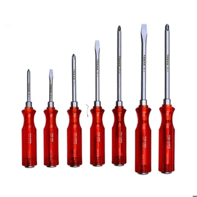 پیچ گوشتی ضربه خور توسن سری 7 عددی TOSAN