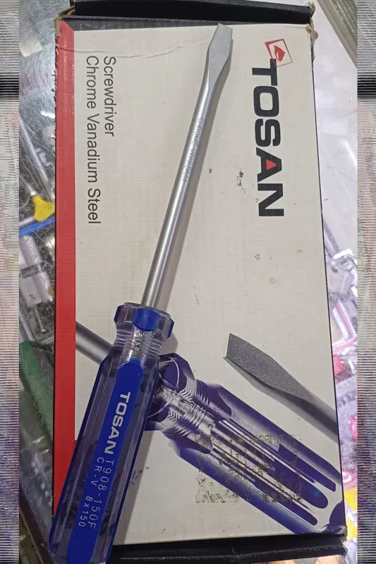 پیچ گوشتی نایاب تخت مگنتی 150×8 توسن TOSAN