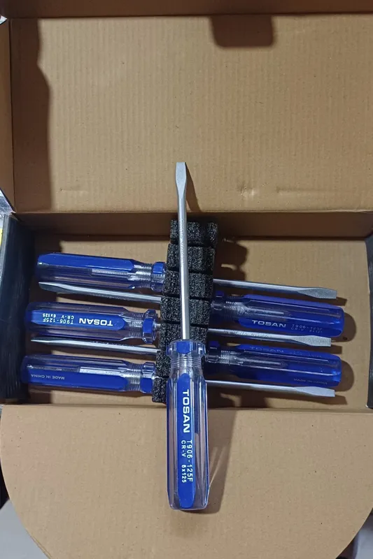 پیچ گوشتی نایاب تخت مگنتی 125×6 توسن TOSAN