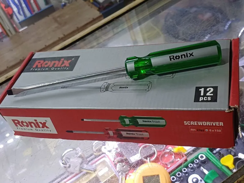 پیچ گوشتی تخت مگنتی SL6×150 رونیکس RH-2763