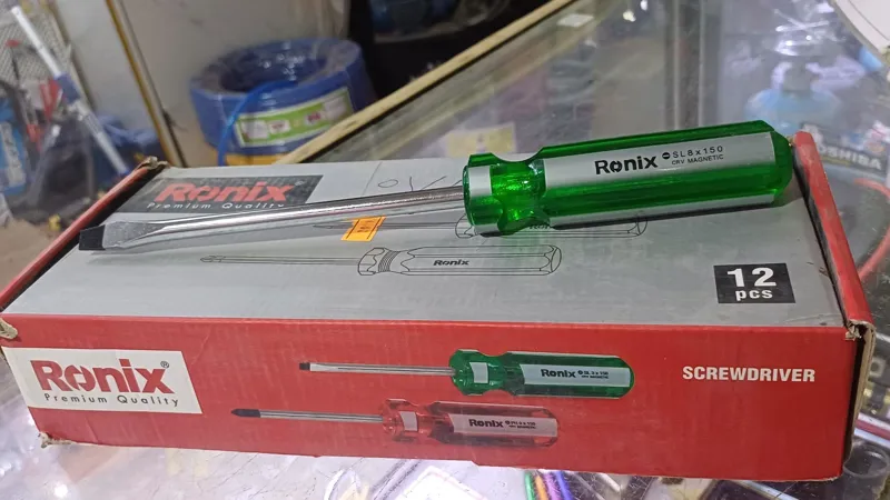پیچ گوشتی تخت مگنتی SL8×150 رونیکس RH-2780