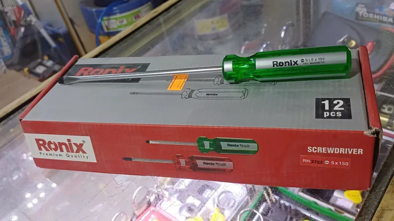 پیچ گوشتی تخت مگنتی 150×5 رونیکس RH-2752