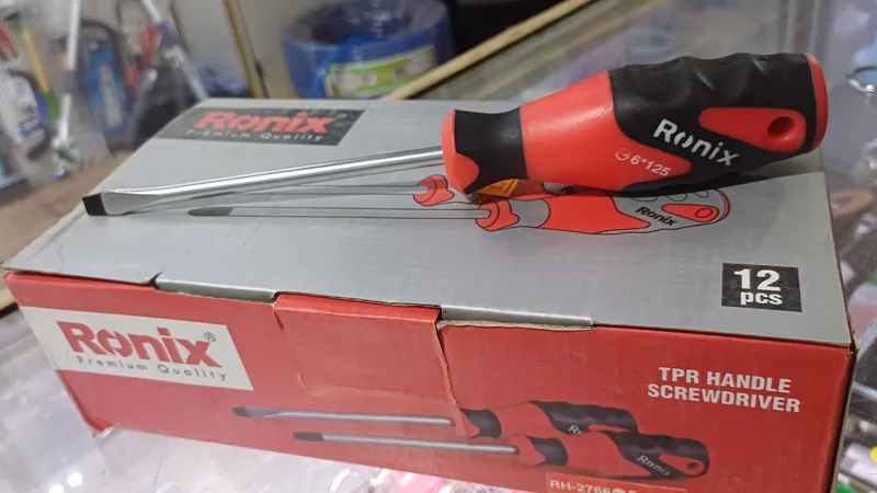 پیچ گوشتی تخت TPR مگنتی 125×6 رونیکس RH-125×6
