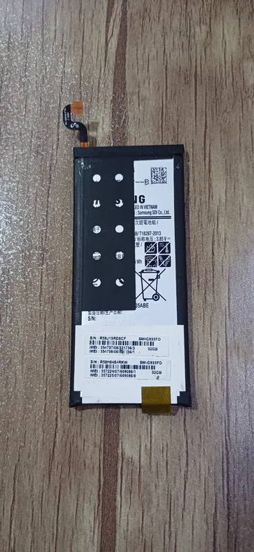 باتری گوشی موبایل galaxy S7 edge فابریک اصلی