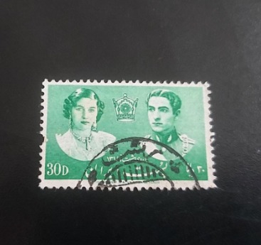 تمبر باارزش عروسی فوزیه با مهر رشت