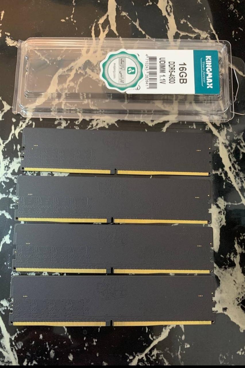 رم دسکتاپ DDR5 کینگ مکس ظرفیت 16 گیگابایت