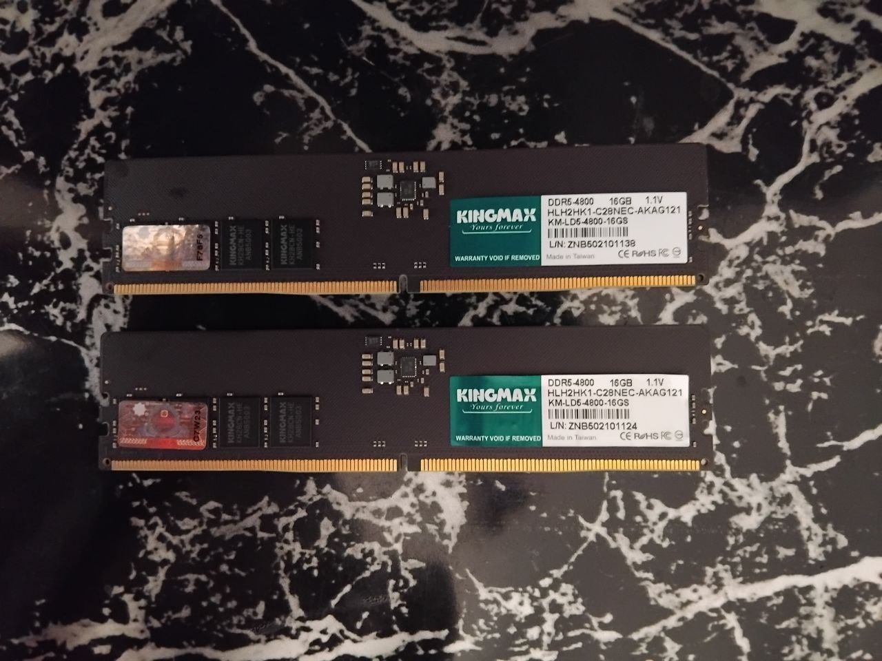 رم دسکتاپ DDR5 کینگ مکس ظرفیت 16 گیگابایت (32گیگ)