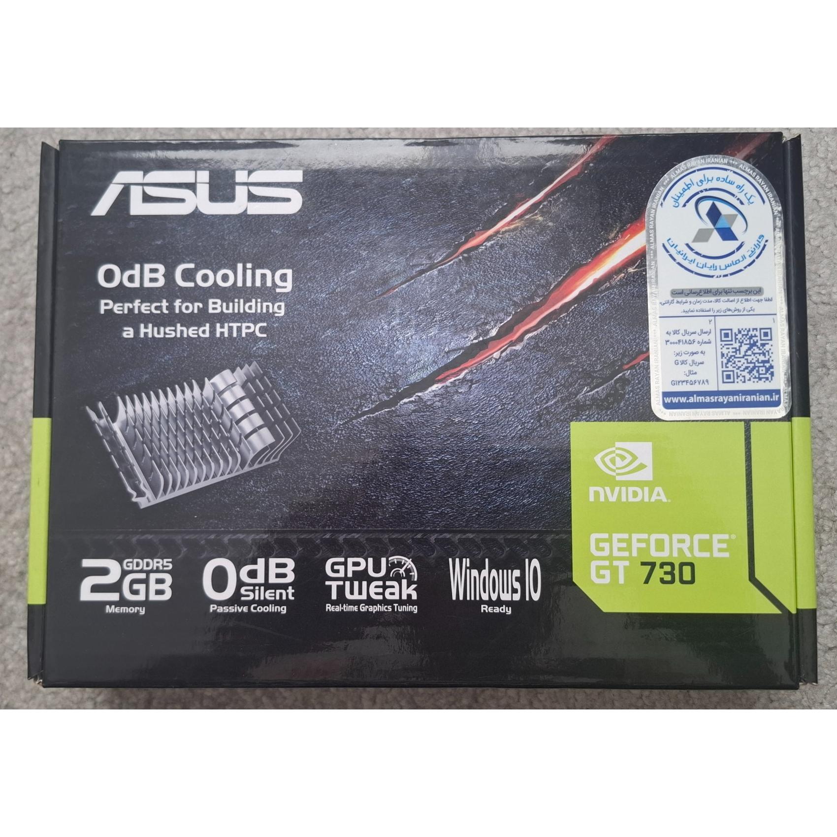 کارت گرافیک ایسوس مدل GT 730 SL BRK 2GB