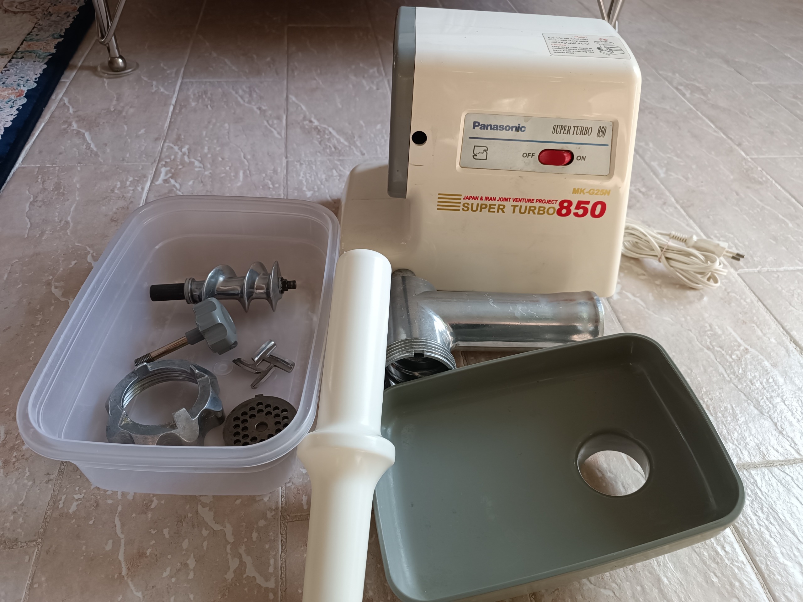 چرخ گوشت پاناسونیک 850