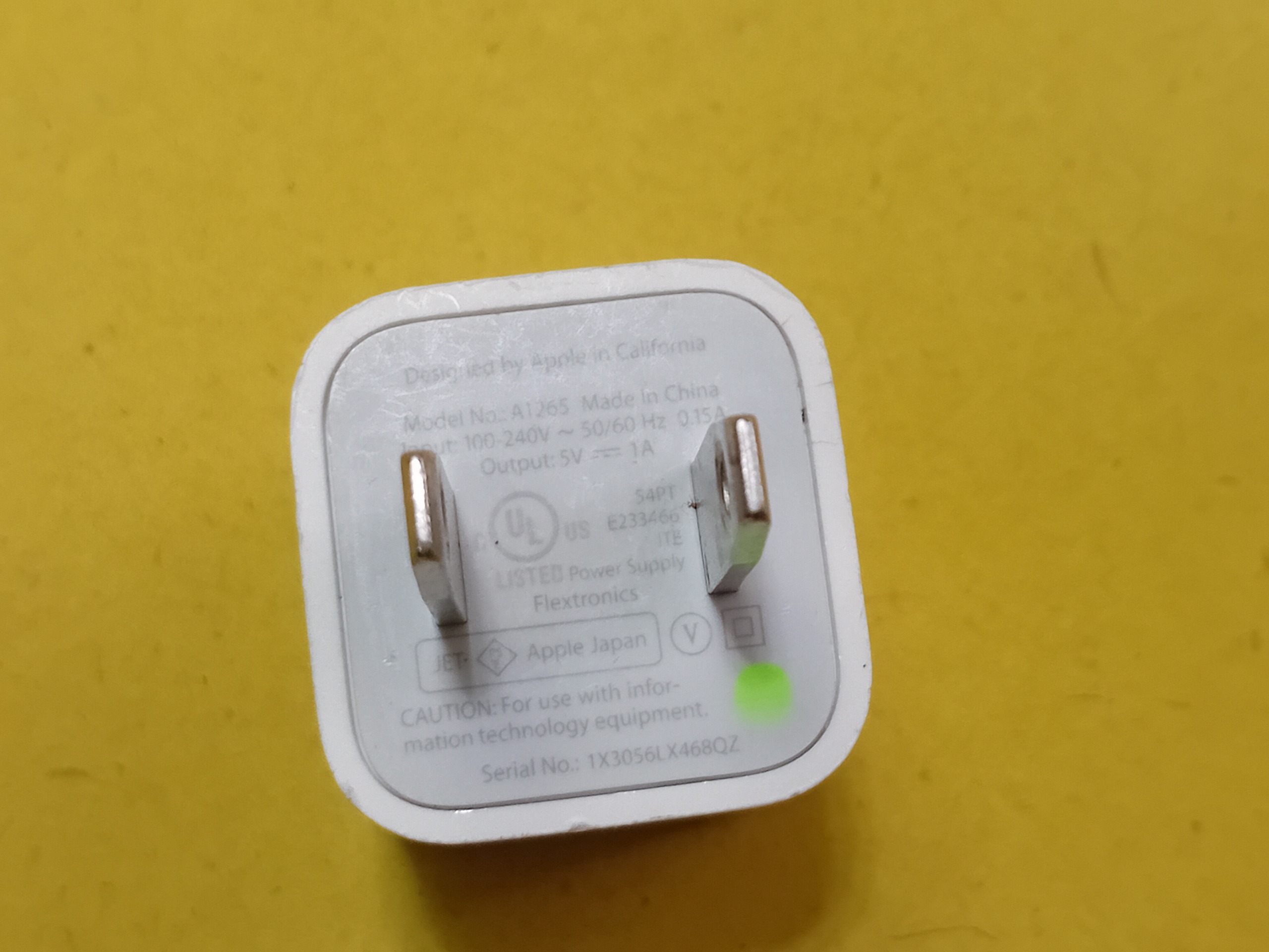 کلگی کپی شارژر اپل گوشی 5v 1A