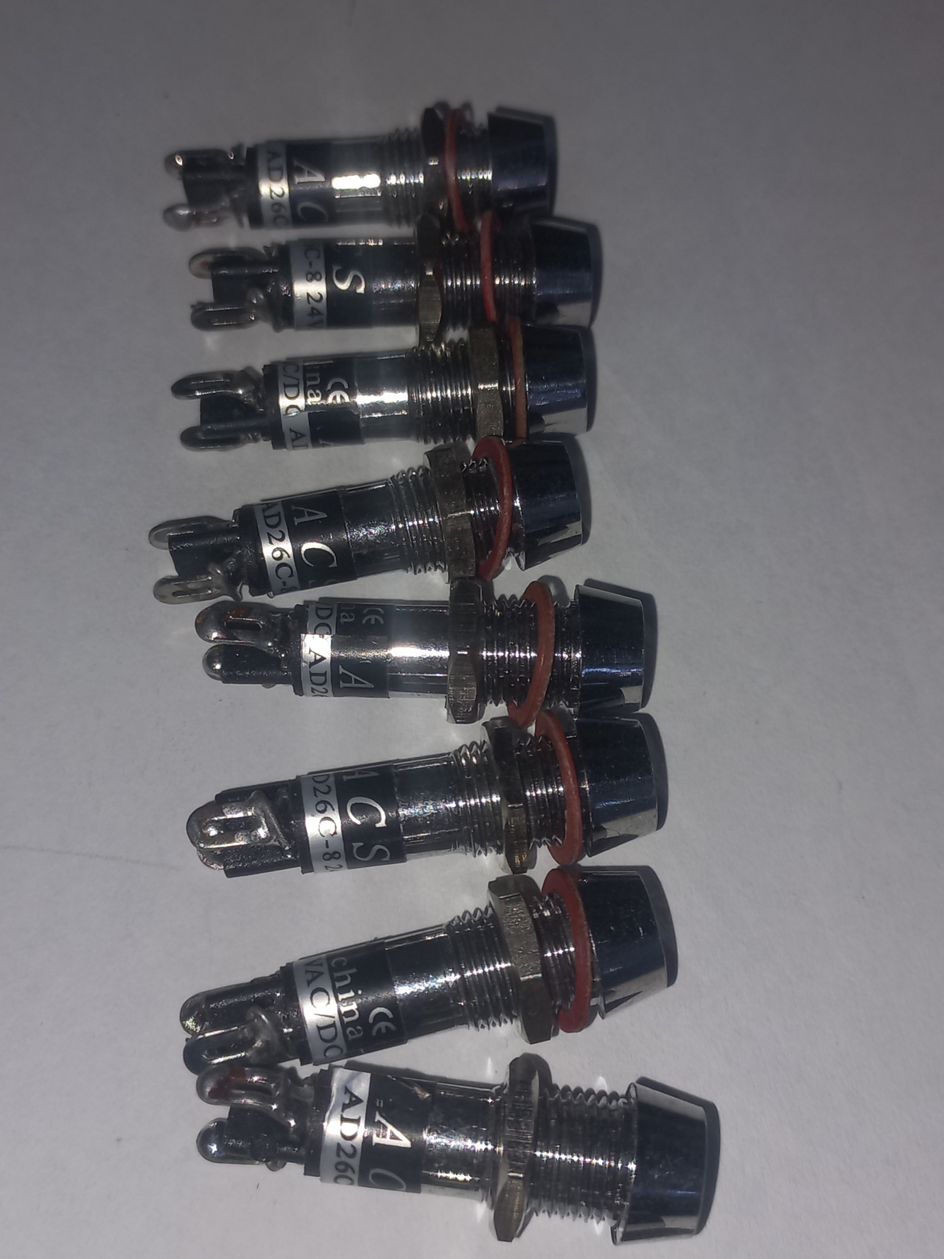 ده عدد چراغ سیگنال آبی 24 ولت ACS