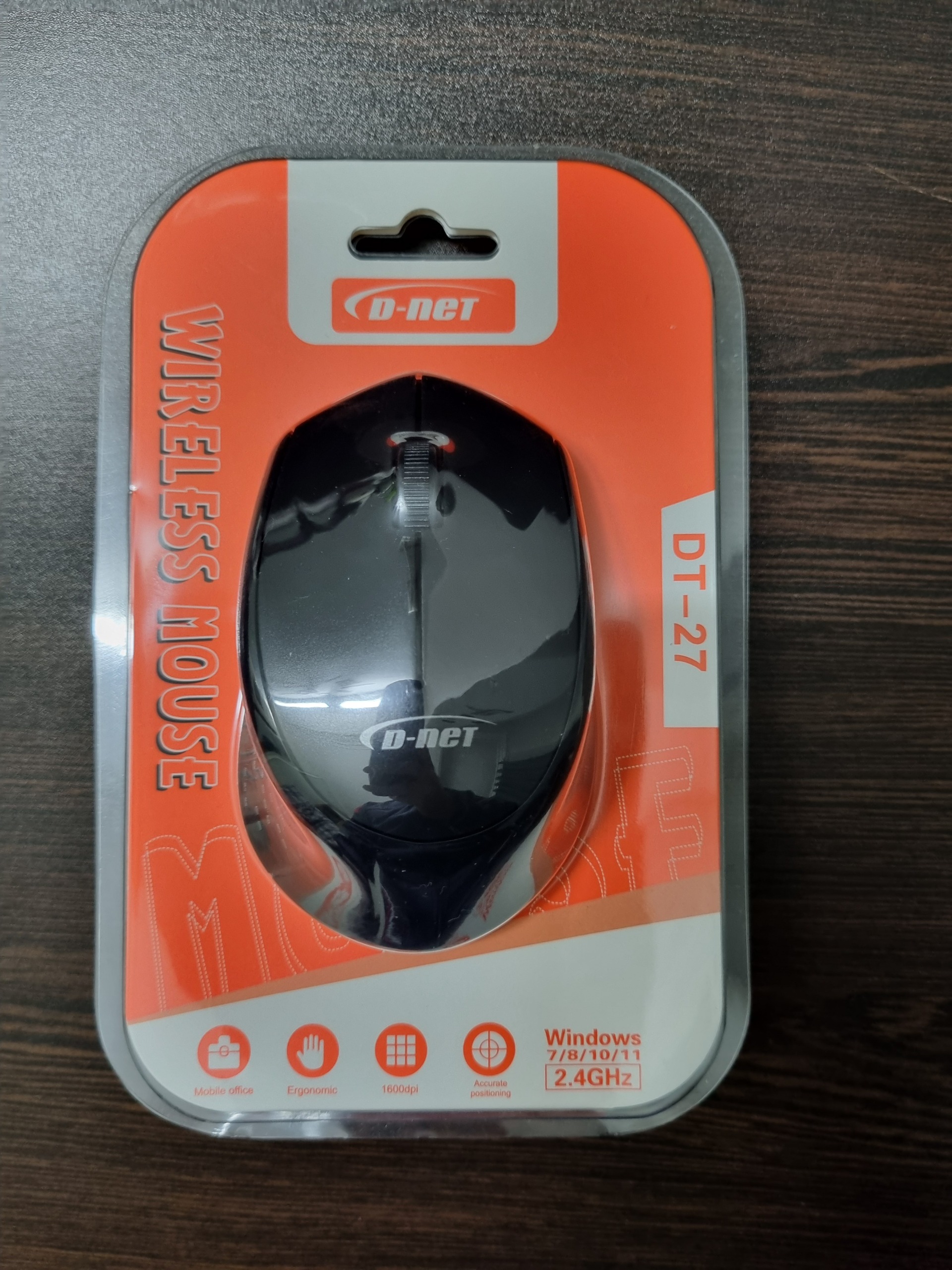 موس بی سیم D-Net مدل DT-27 آکبند