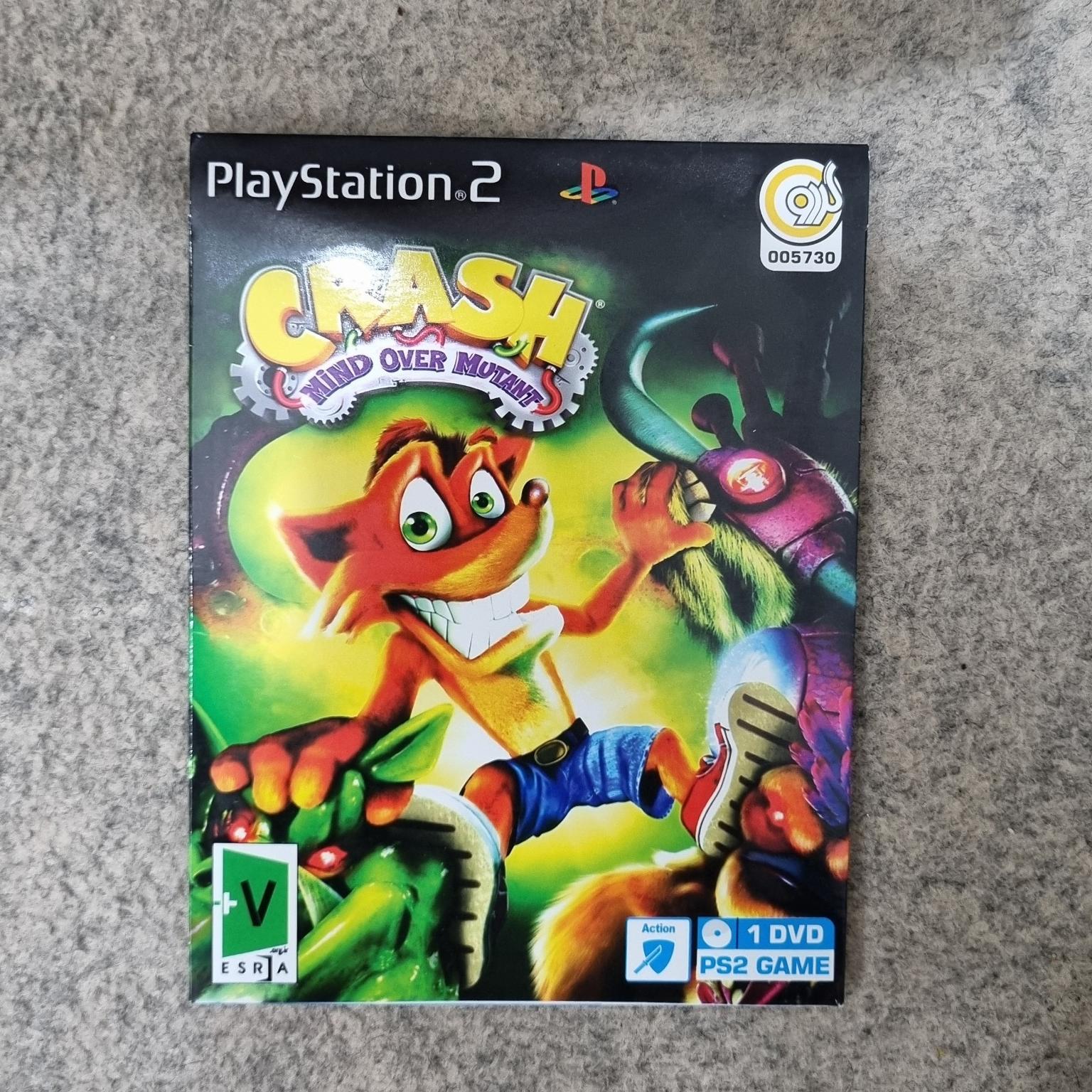 بازی Crash Mind Over Mutant برای PS2