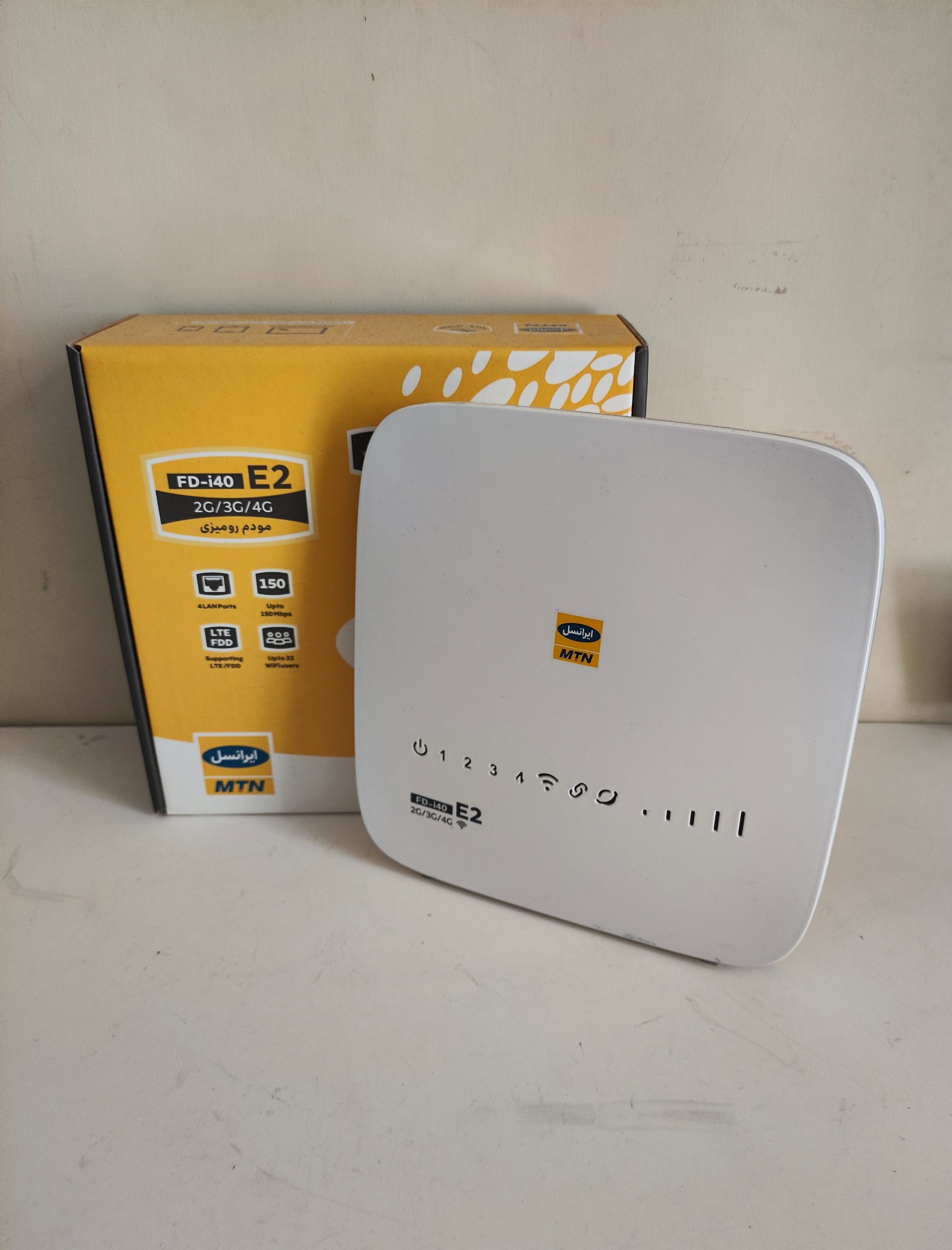  فروش مودم I40 E2 آنلاک پرسرعت و همیشه آزاد!