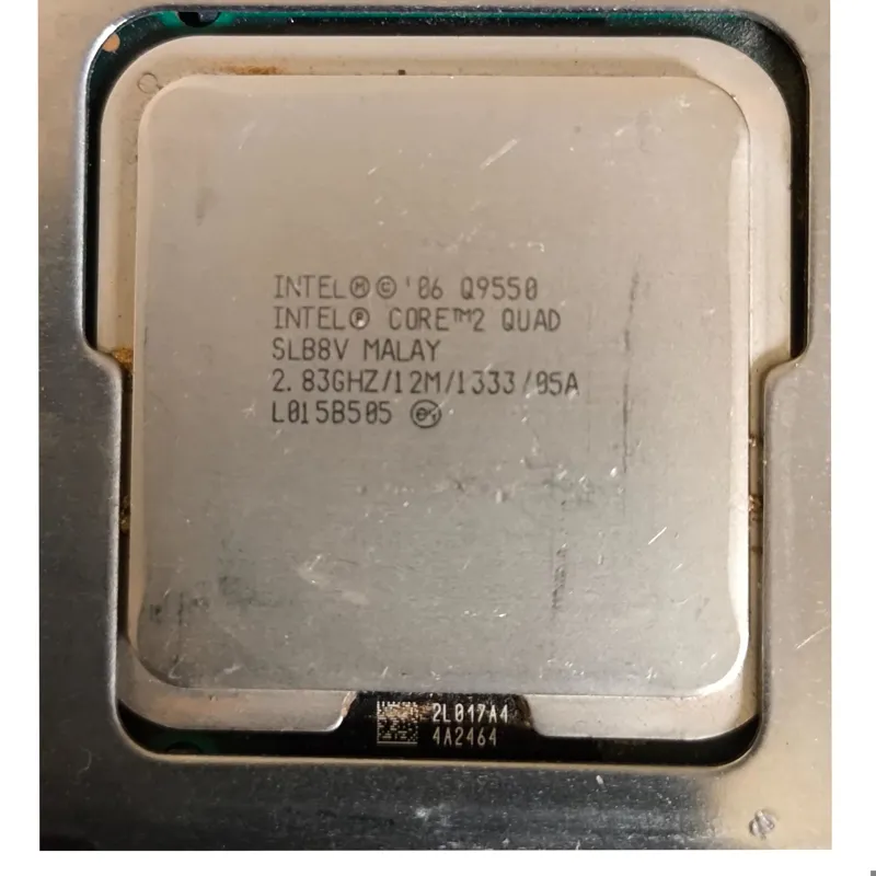 CPU _q9550_lga775 پردازنده کامپیوتر