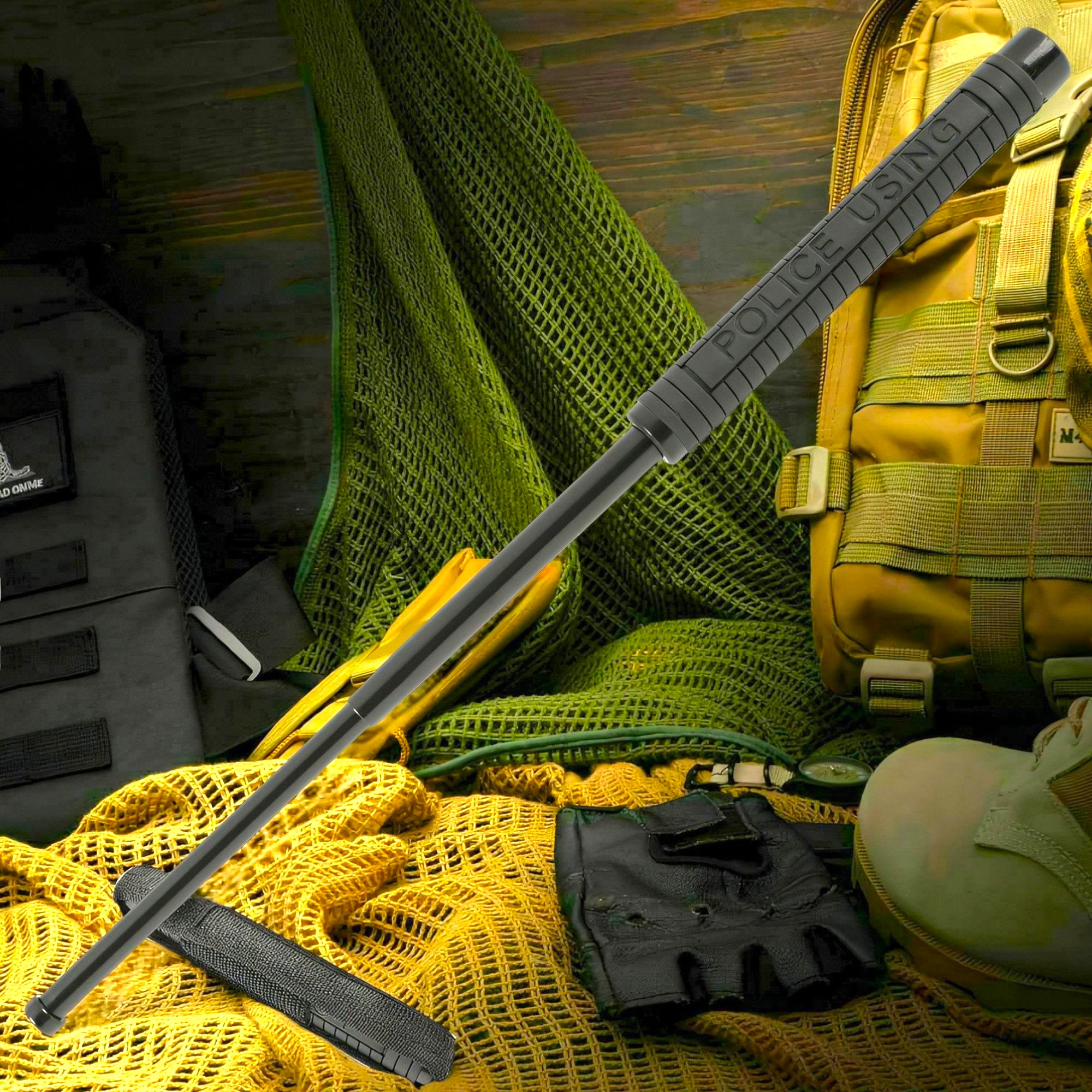 باتوم تلسکوپی POLICE