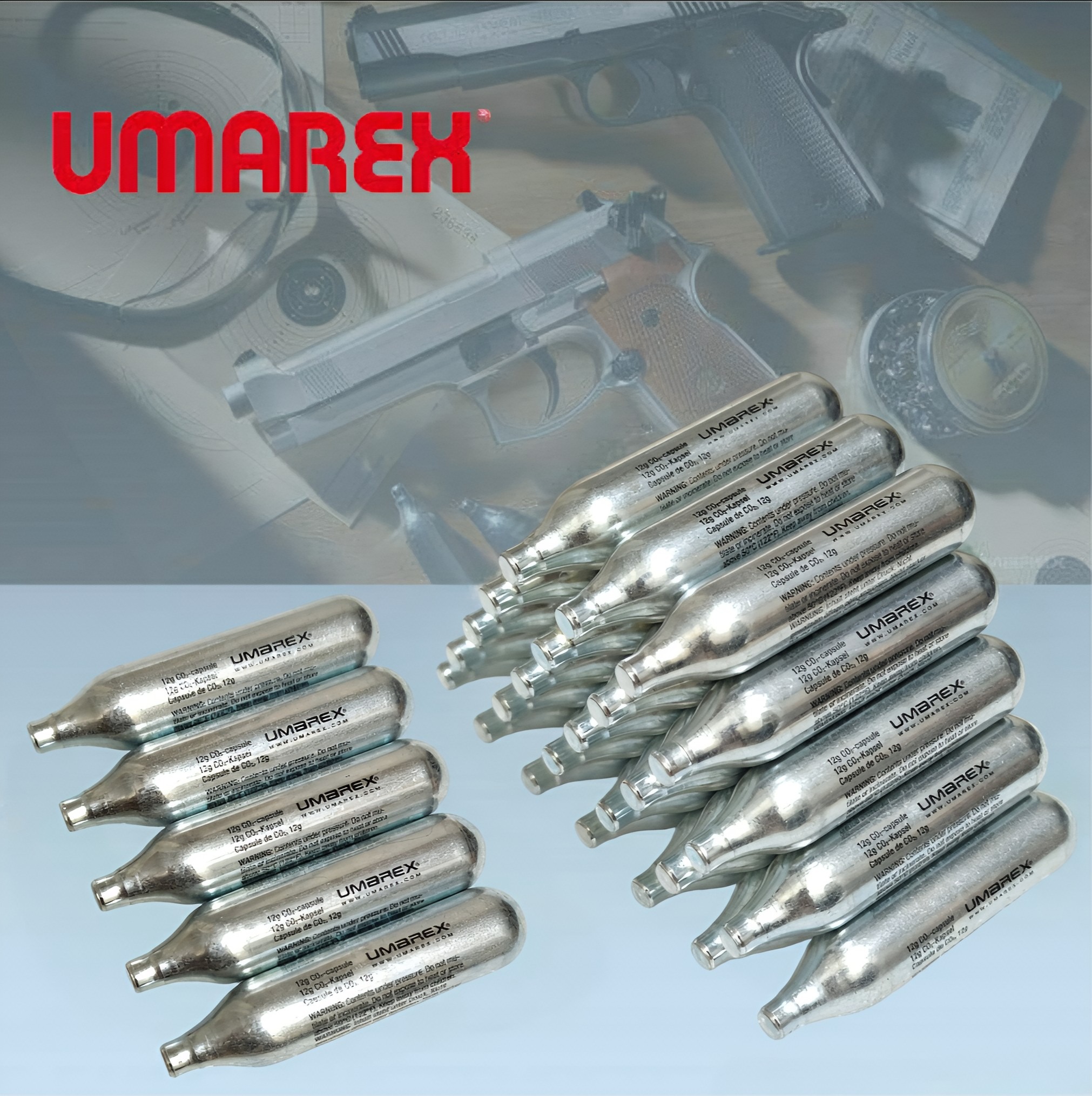 کپسول گاز 12 گرمی UMAREX co2
