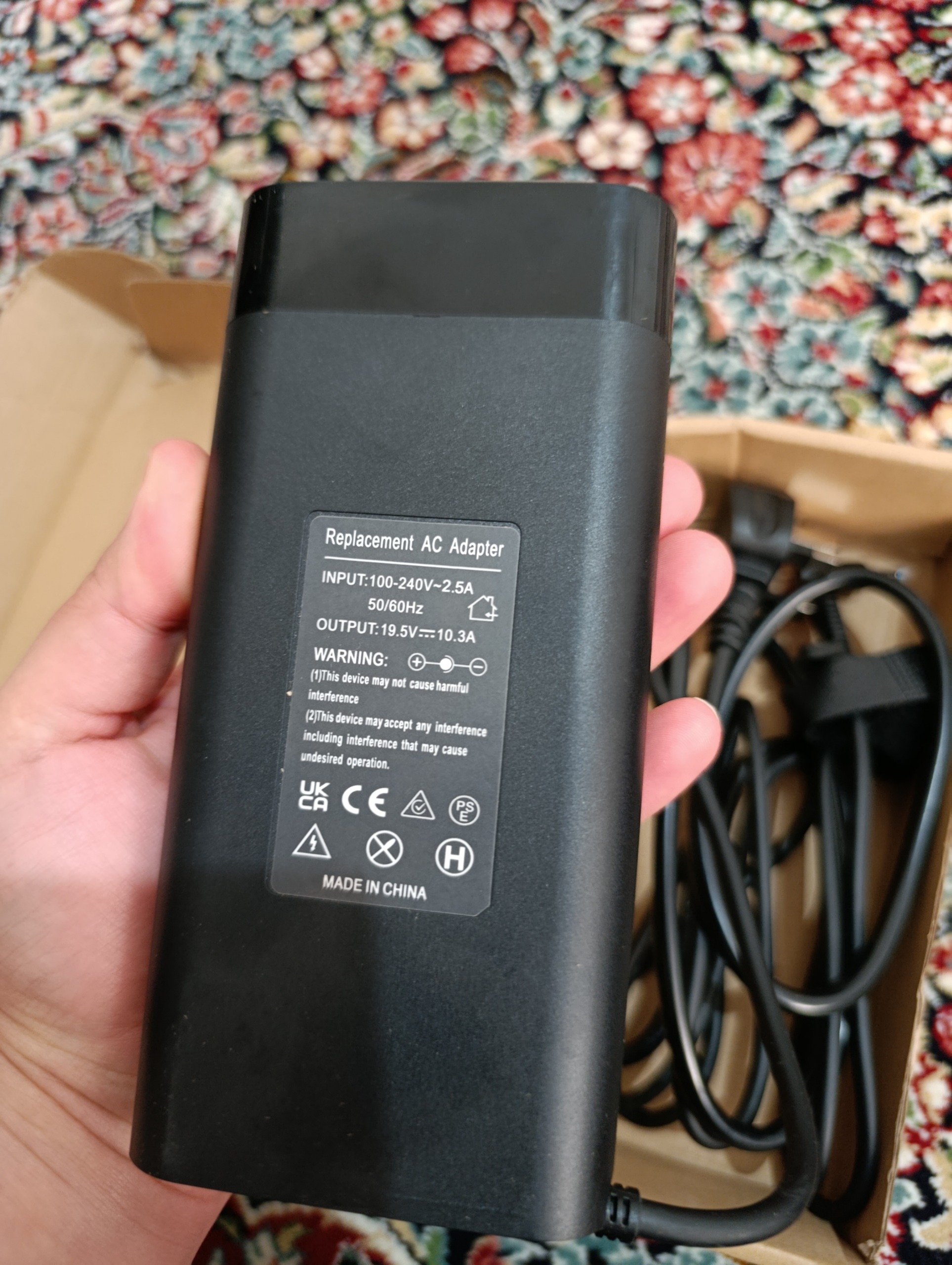 اداپتور شارژر 210 وات سری زد بوک