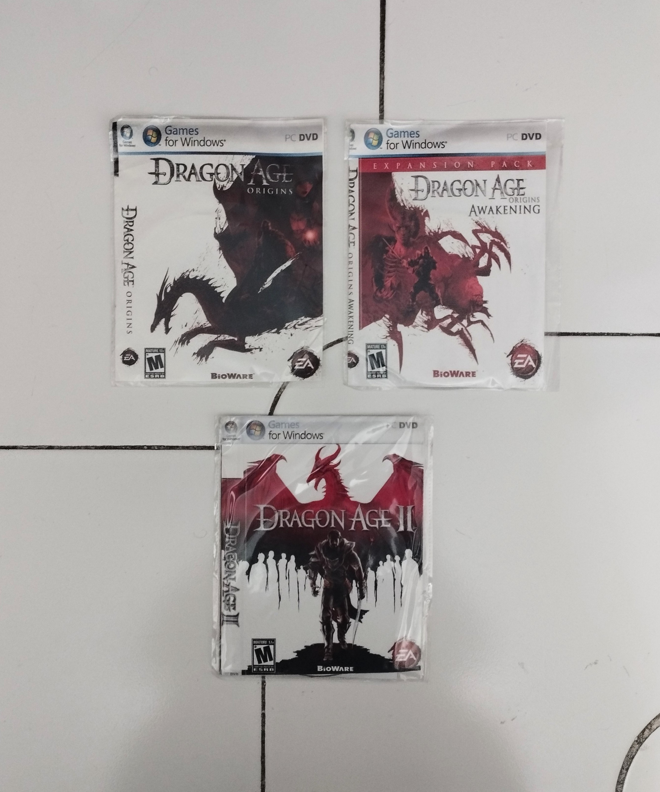 بازی کامپیوتری / 3 عدد / دراگون ایج / Dragon Age