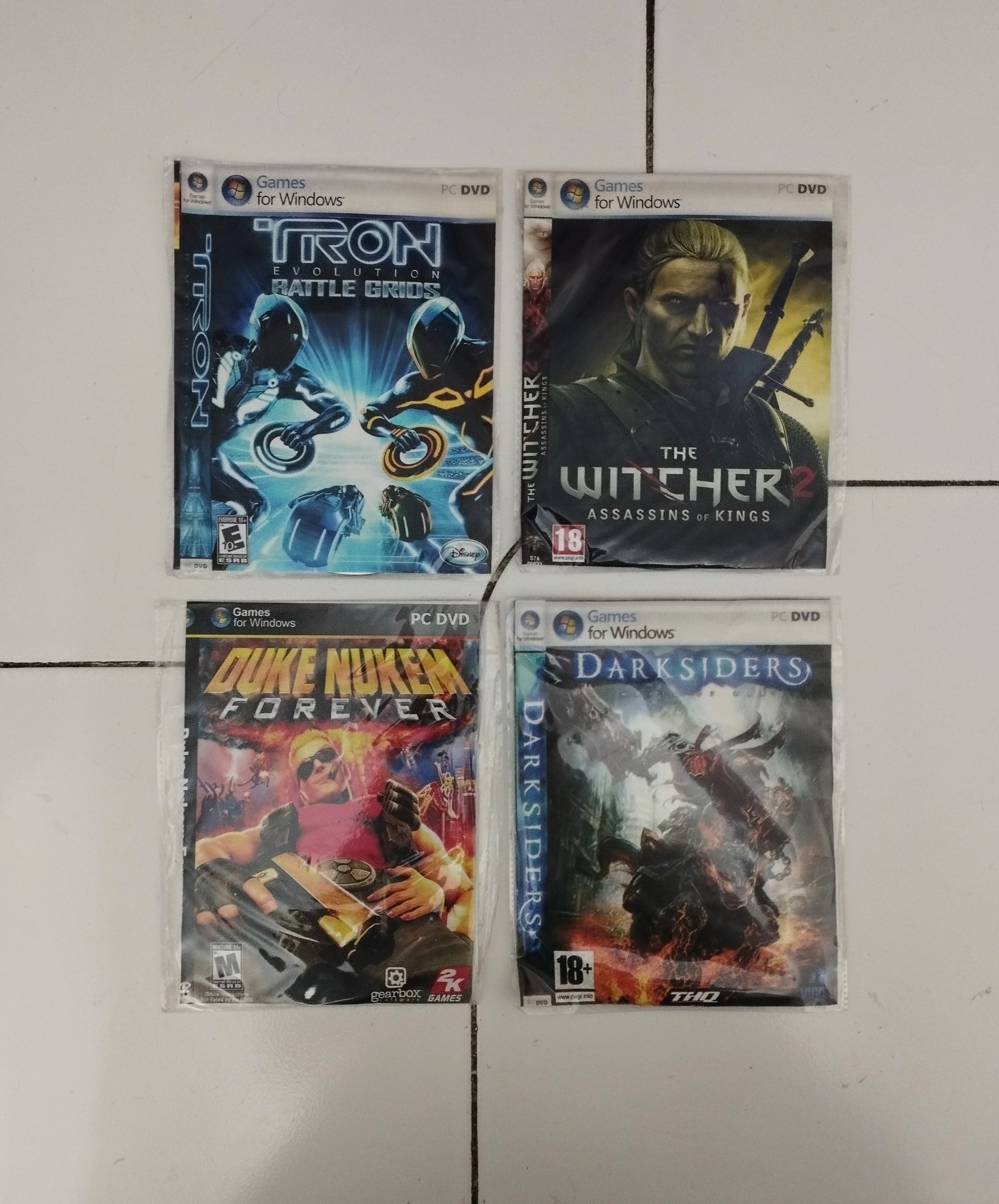 بازی کامپیوتری / 4 عدد / DVD / نقش آفرینی / اکشن