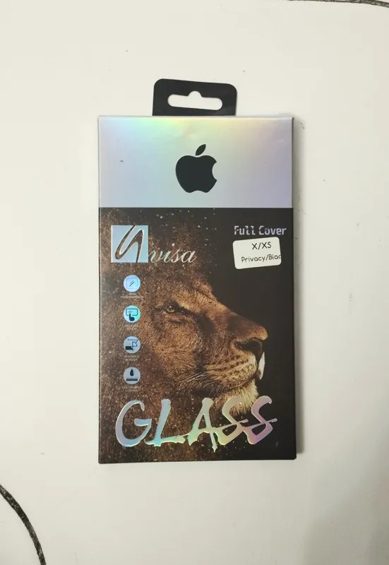 گلس Privacy / آیفون 10 iPhone X/XS / رنگ مشکی