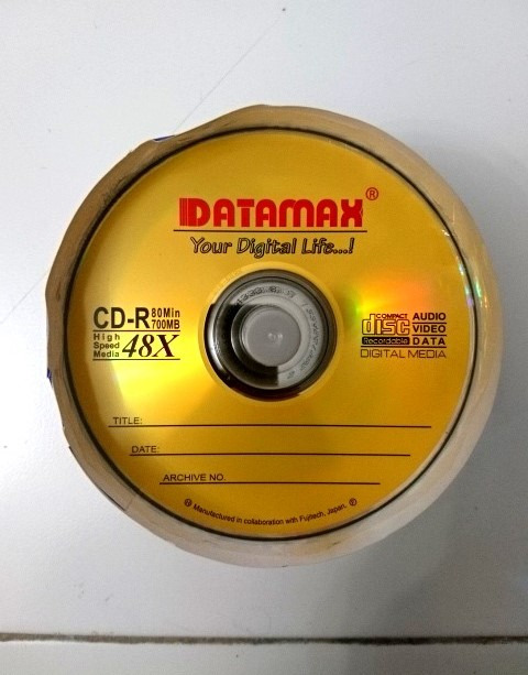 CD خام / برند DATAMAX ژاپن / Audio و Video