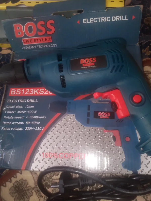 دریل برقی باس 600وات اکبند