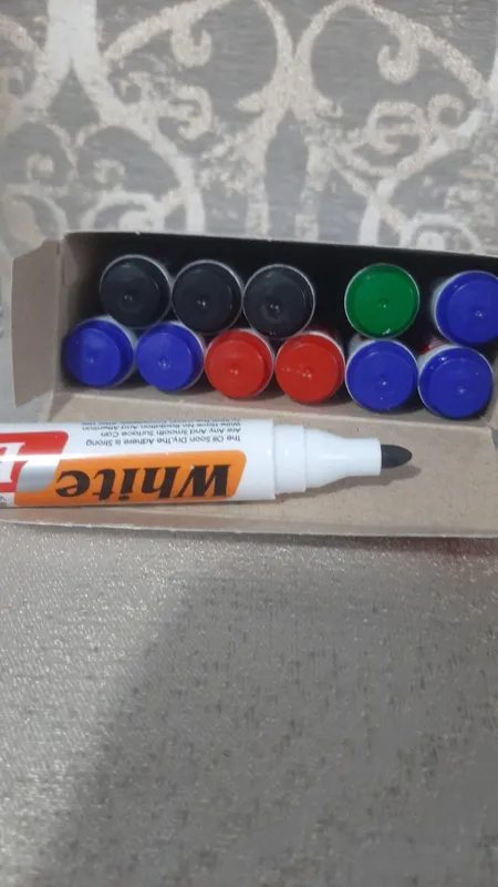ماژیک وایت برد بسته 12 تایی