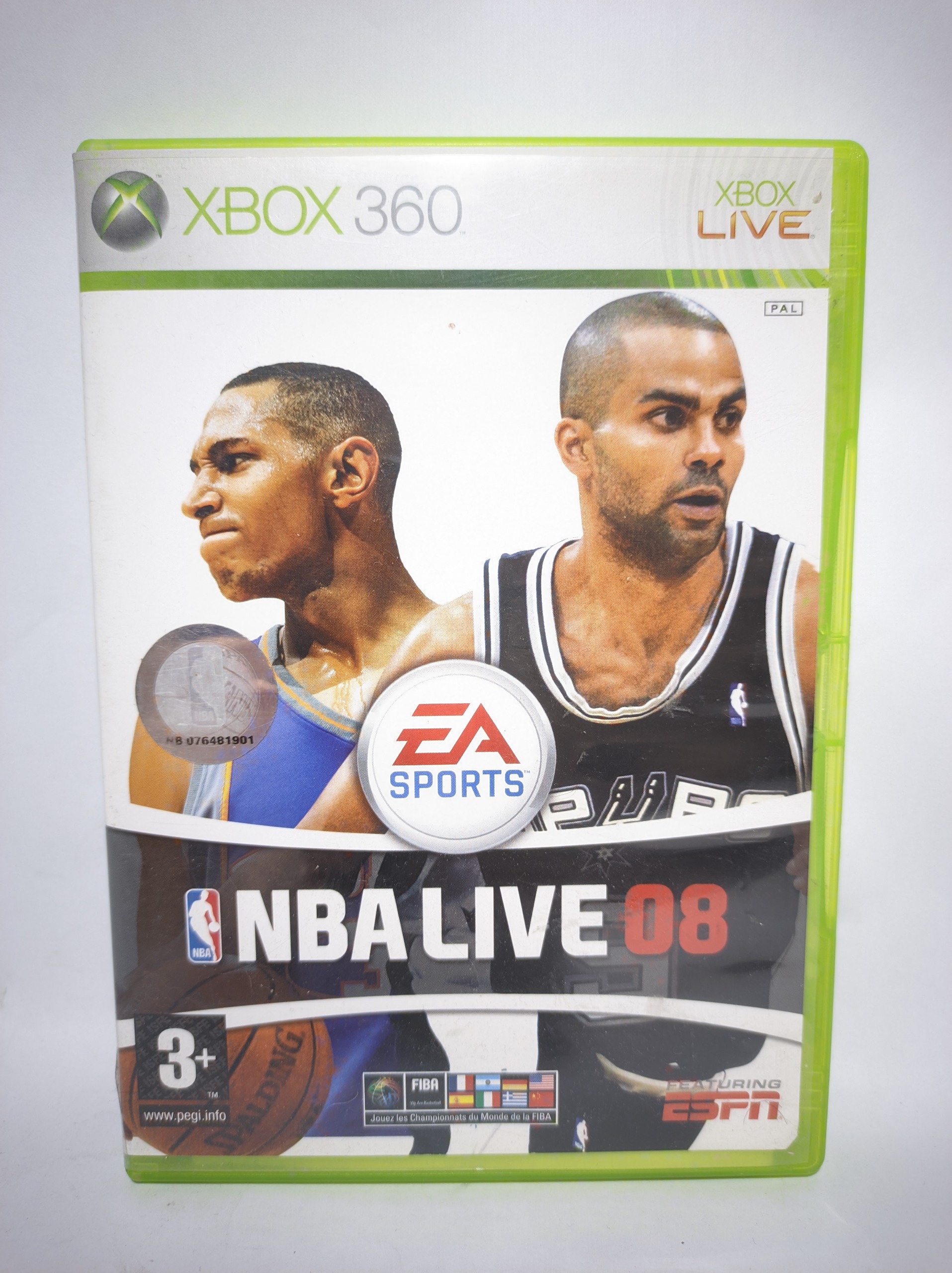 Nba live 2008 بسکتبال اصلی
