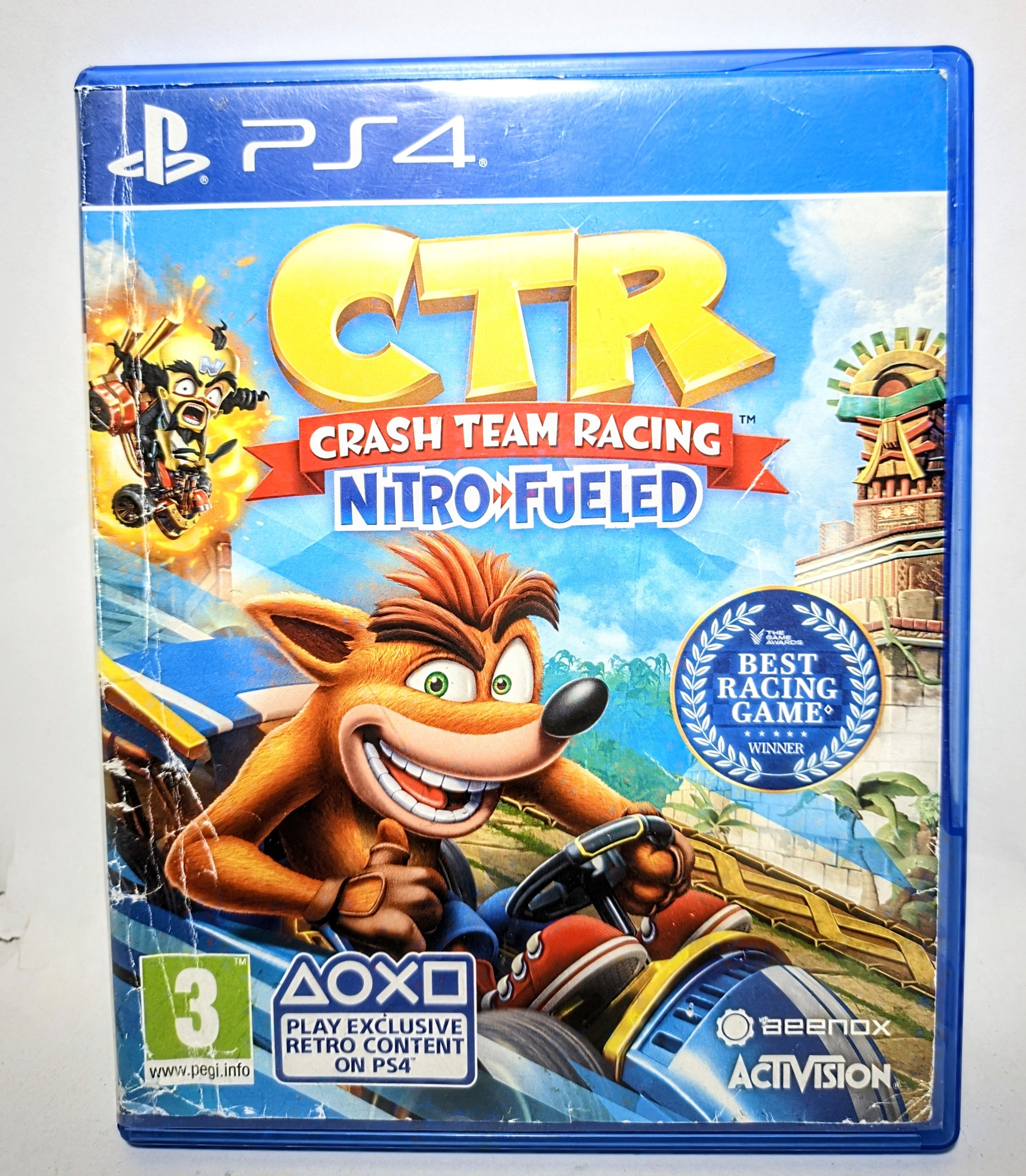 Crash team racing ps4 کراش