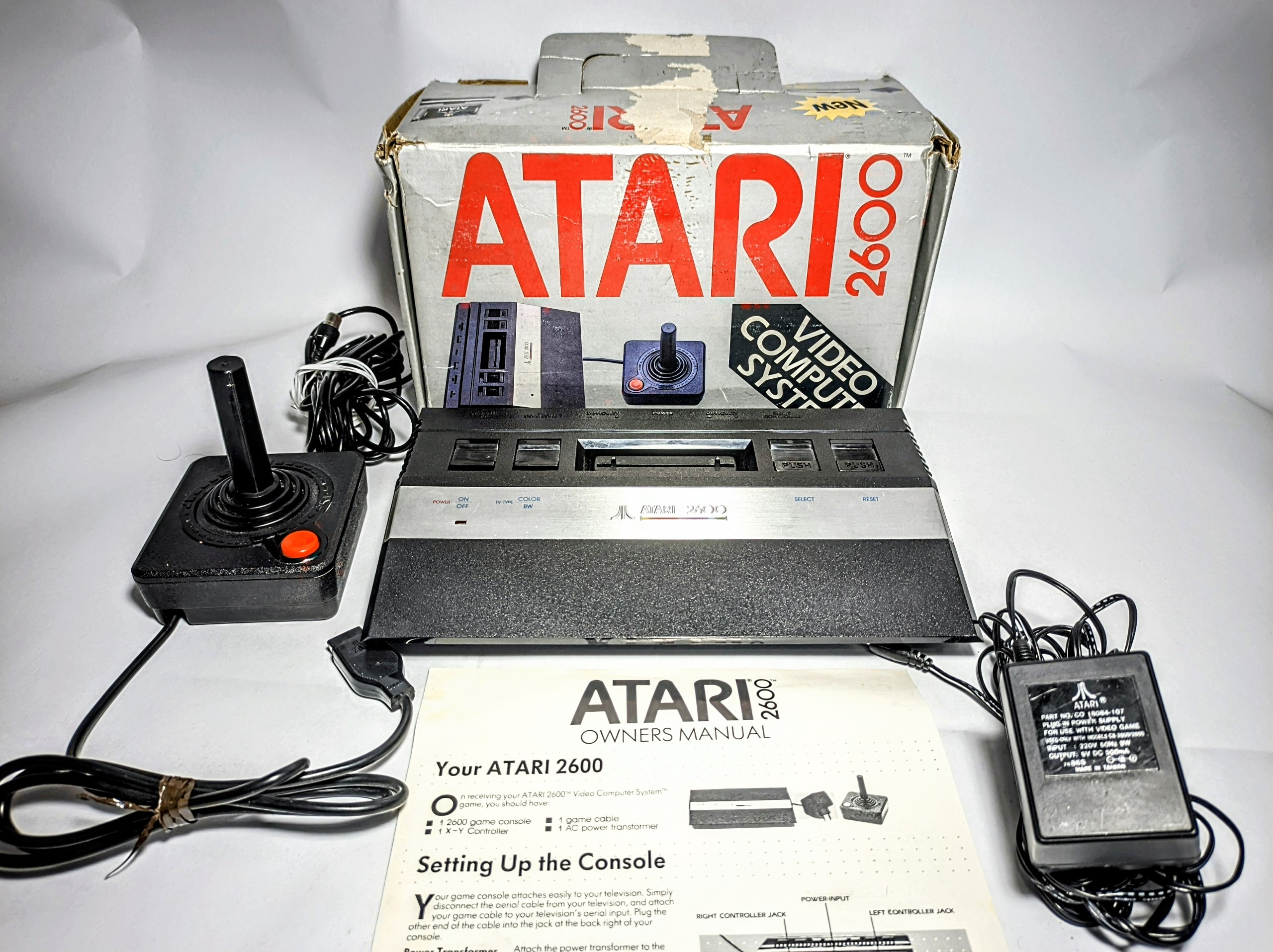 آتاری 2600 جونیور Atari jr رنگینکمانی با کارتن