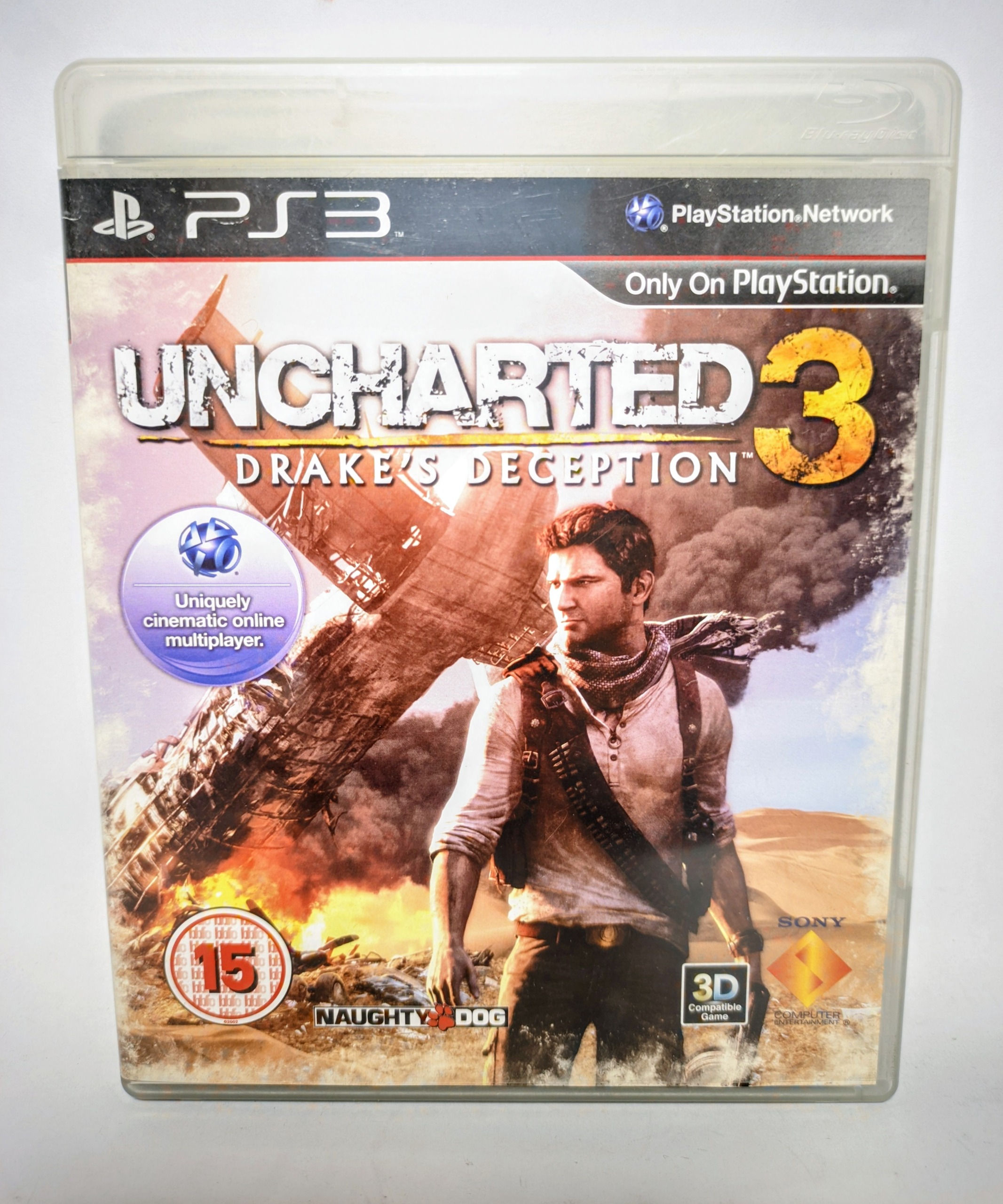 Uncharted 3 Drakes deception ps3 پلی استیشن