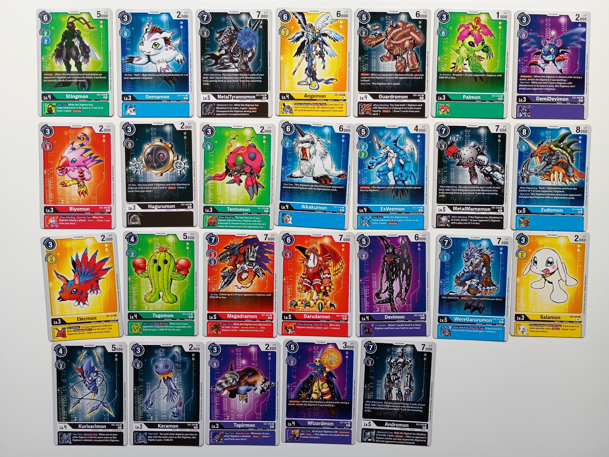 26 عدد کارت بازی دیجیمون Digimon دیجی مون