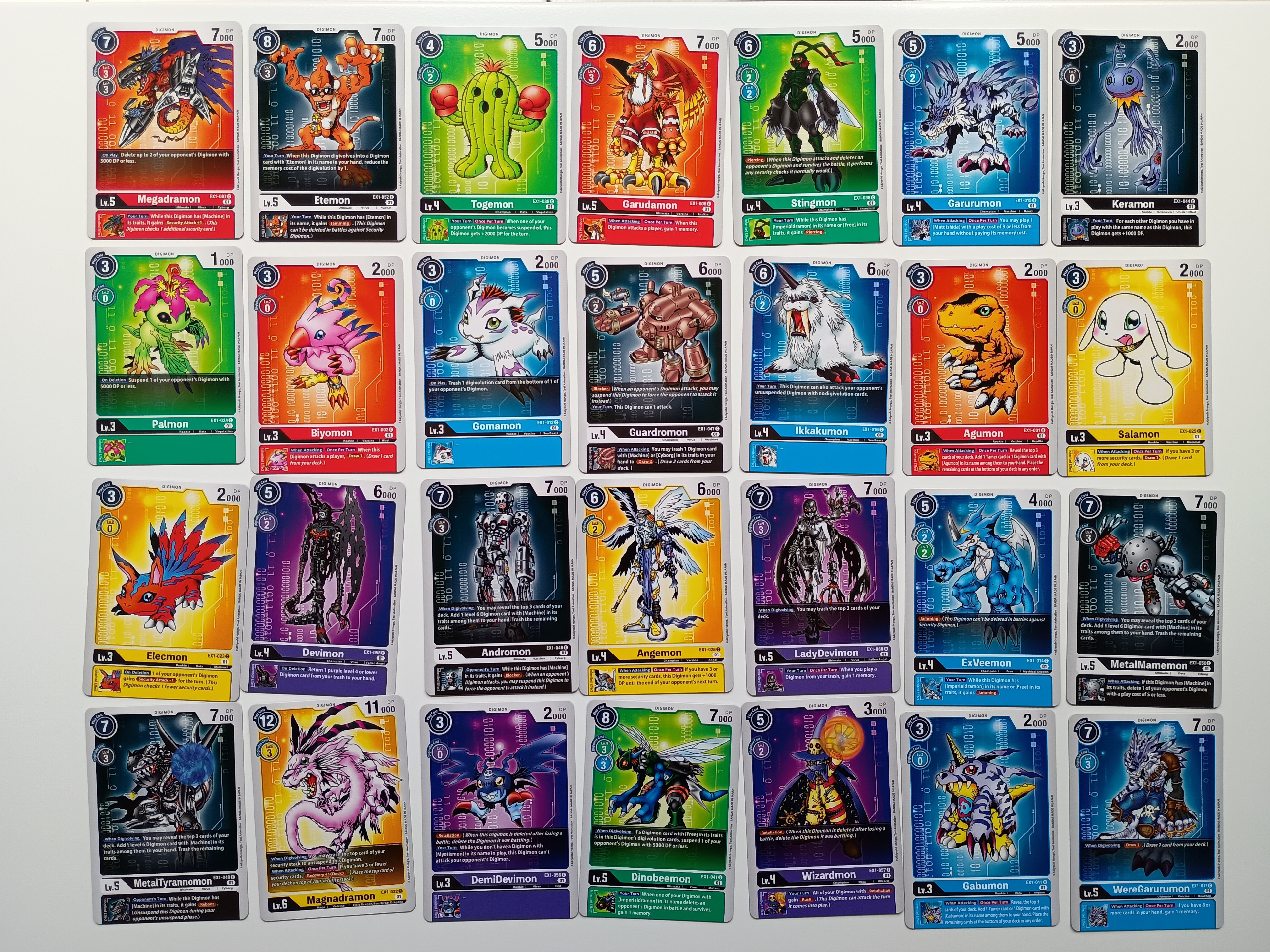 41 عدد کارت بازی دیجیمون Digimon دیجی مون