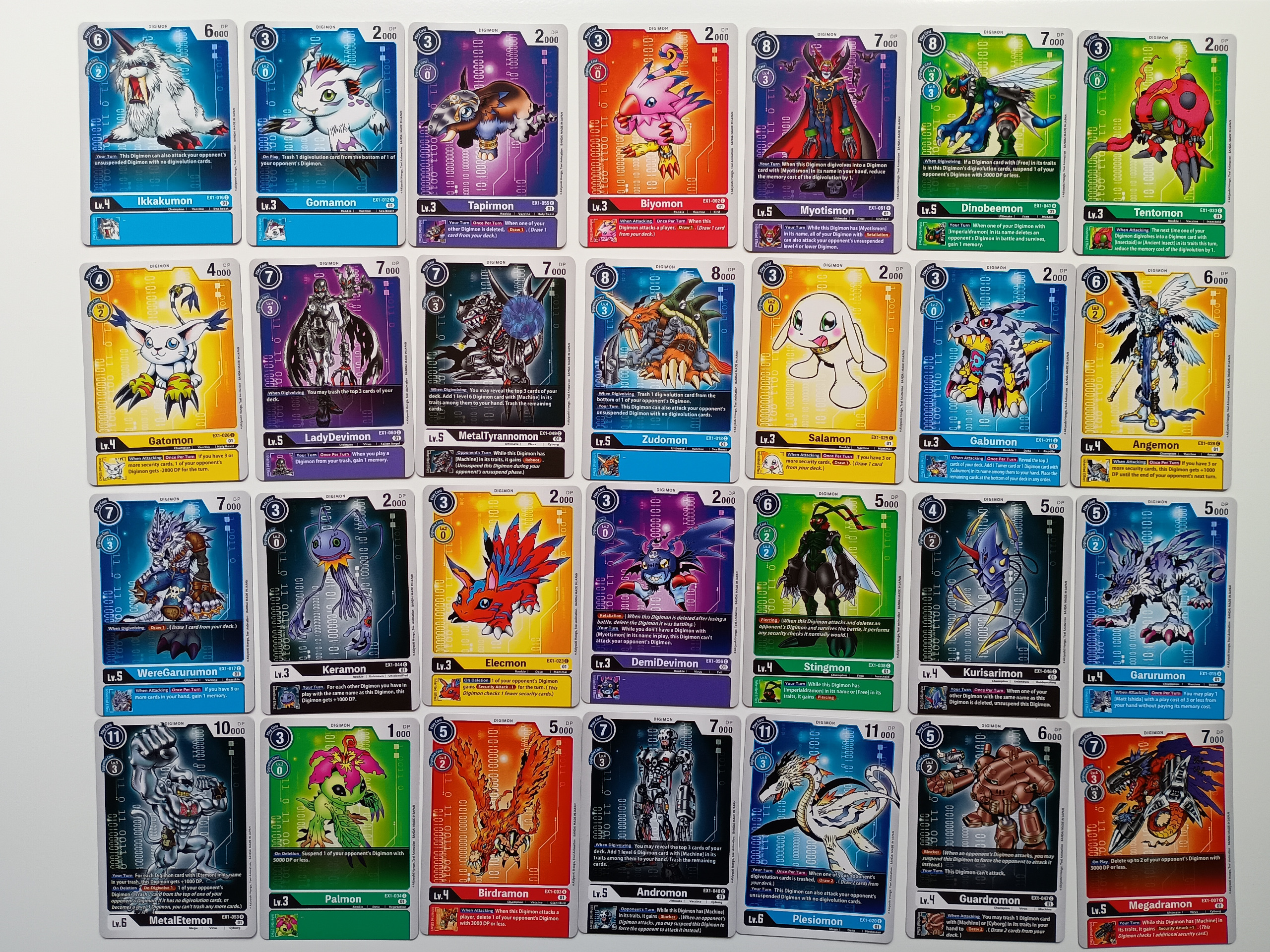 45 عدد کارت بازی دیجیمون Digimon دیجی مون